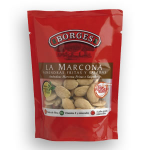 Amandes Marcona salées (100 g.) - Borges Amandes Marcona salées (100 g.) - Borges