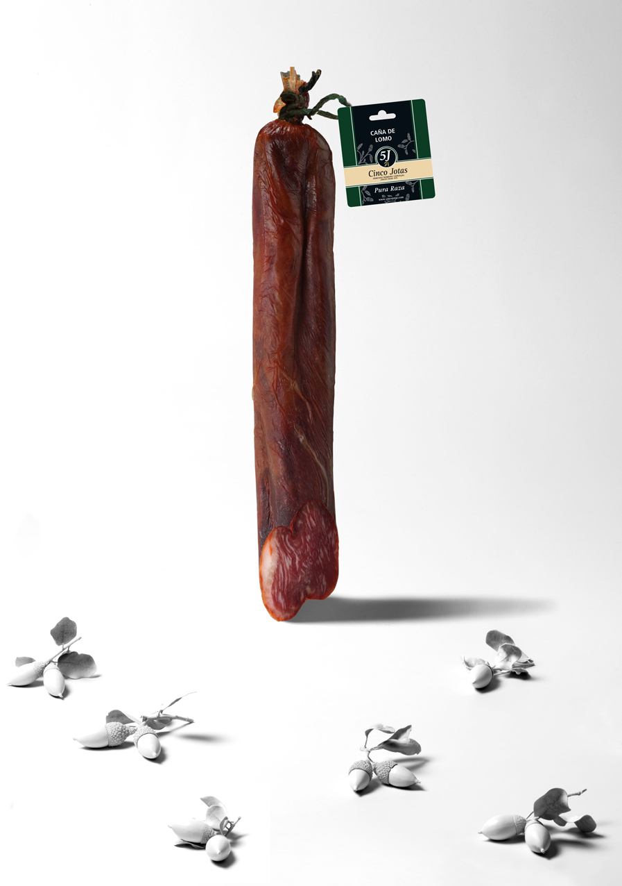 Échine (Lomo) Ibérique "Bellota" 5J (demi-pièce) - Sánchez Romero Carvajal Échine (Lomo) Ibérique "Bellota" 5J (demi-pièce) - Sánchez Romero Carvajal