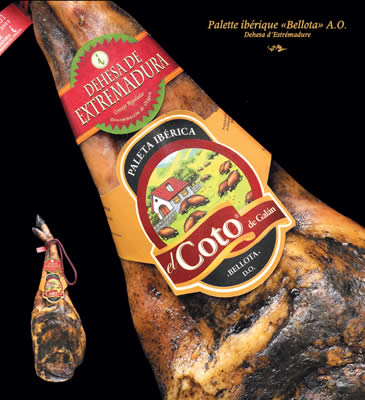 Epaule Ib�rique "Bellota" A.O.C. Dehesa de Extremadura - El Coto de Gal�n