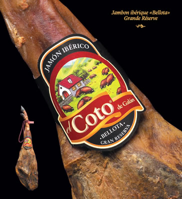 Jambon Ibérique "Bellota Gran Reserva" - El Coto de Galán Jambon Ibérique "Bellota Gran Reserva" - El Coto de Galán