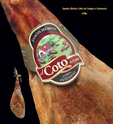 Jambon Ibérique "Cebo de campo" - El Coto de Galán Jambon Ibérique "Cebo de campo" - El Coto de Galán