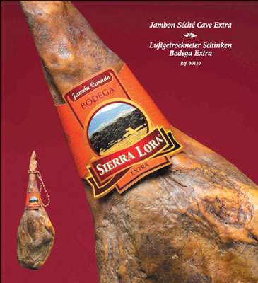 Jambon "Curado Bodega Extra" (Serrano) - Sierra Lora