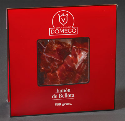 Jambon Ib�rique "Bellota" en tranches (Bo�te de 500 g) - Juan Pedro Domecq