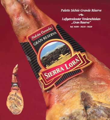 Epaule "Curado Gran Reserva" (Serrano) - Sierra Lora